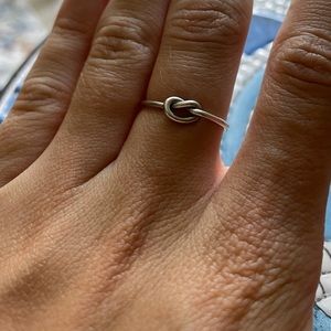Sterling Silver Handmade Knot Ring